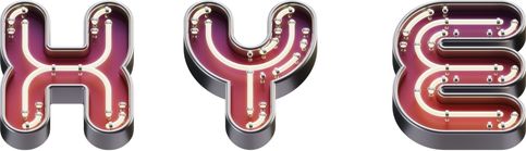 Pin Canva Suchbegriff d neon letter